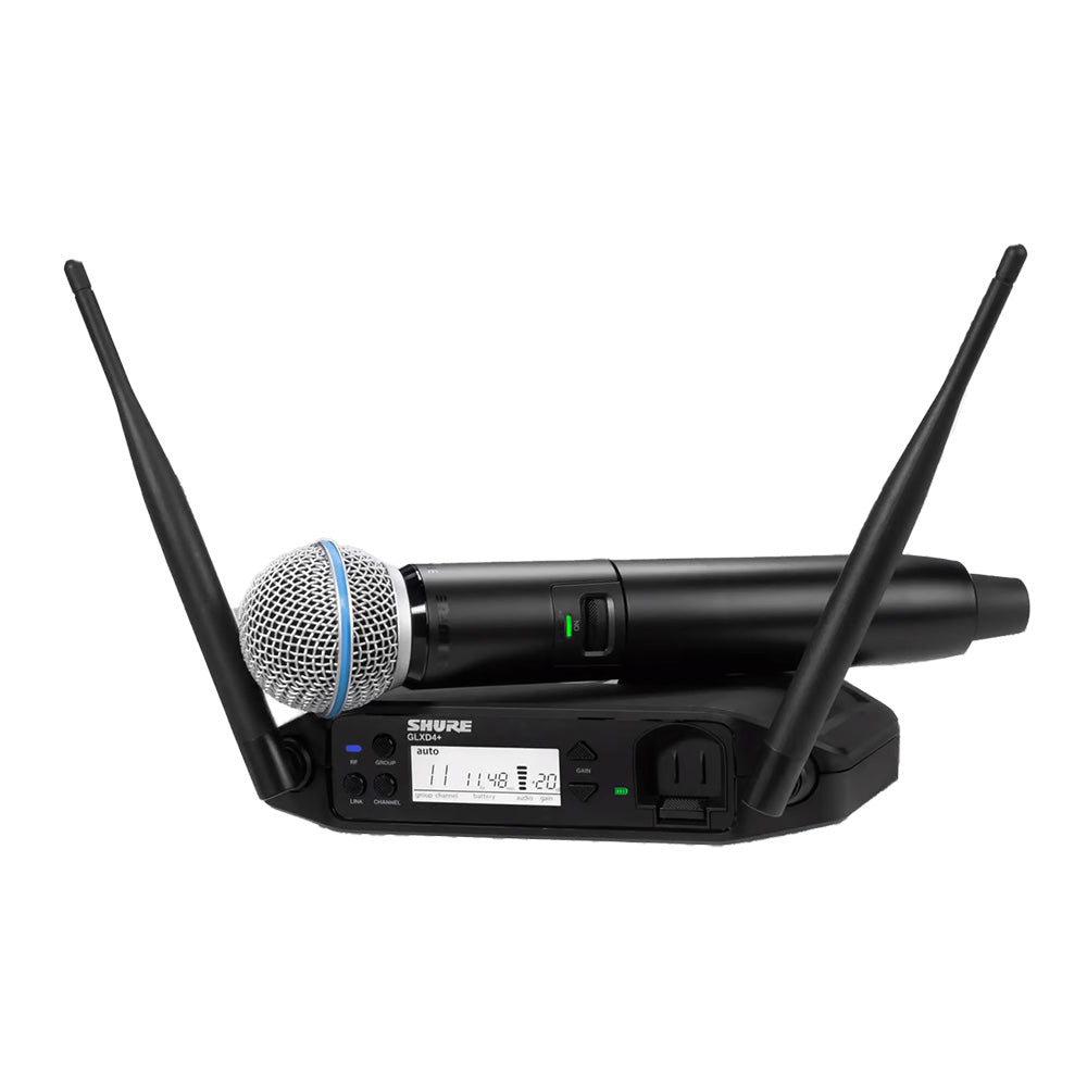 Shure GLXD24+/B58-Z3 Dual-Band Wireless System-microphone-Shure-Hermes Music